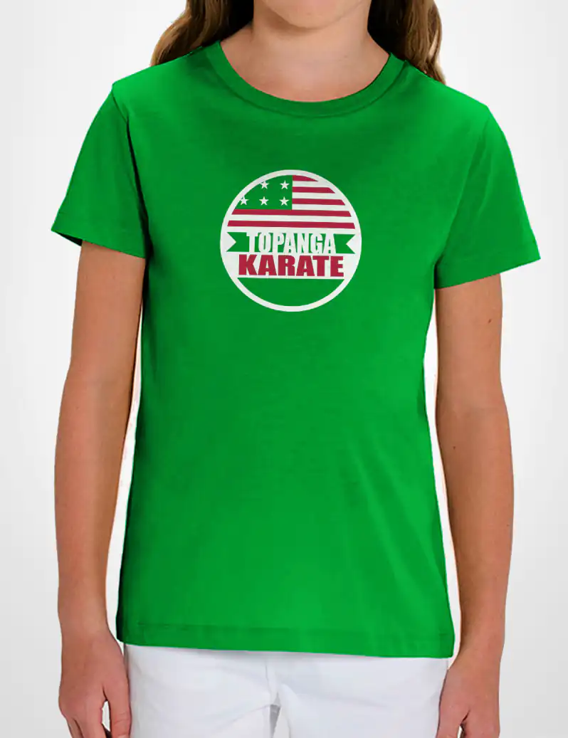 548 TOPANGA KARATE CAMISETA NINO VERDE B
