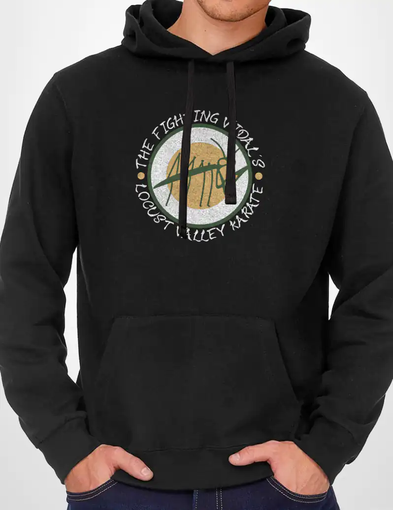 549 LOCUST VALLEY KARATE SUDADERA CAPUCHA NEGRO A