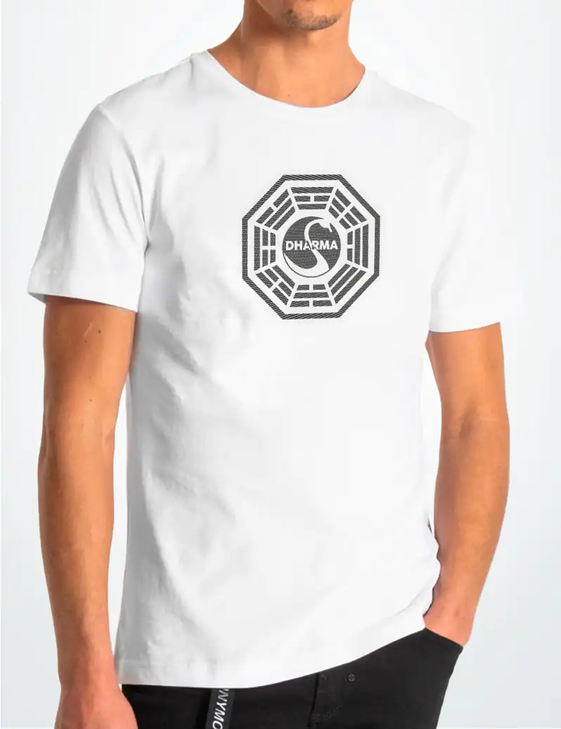 550 DHARMA CAMISETA UNISEX BLANCO A