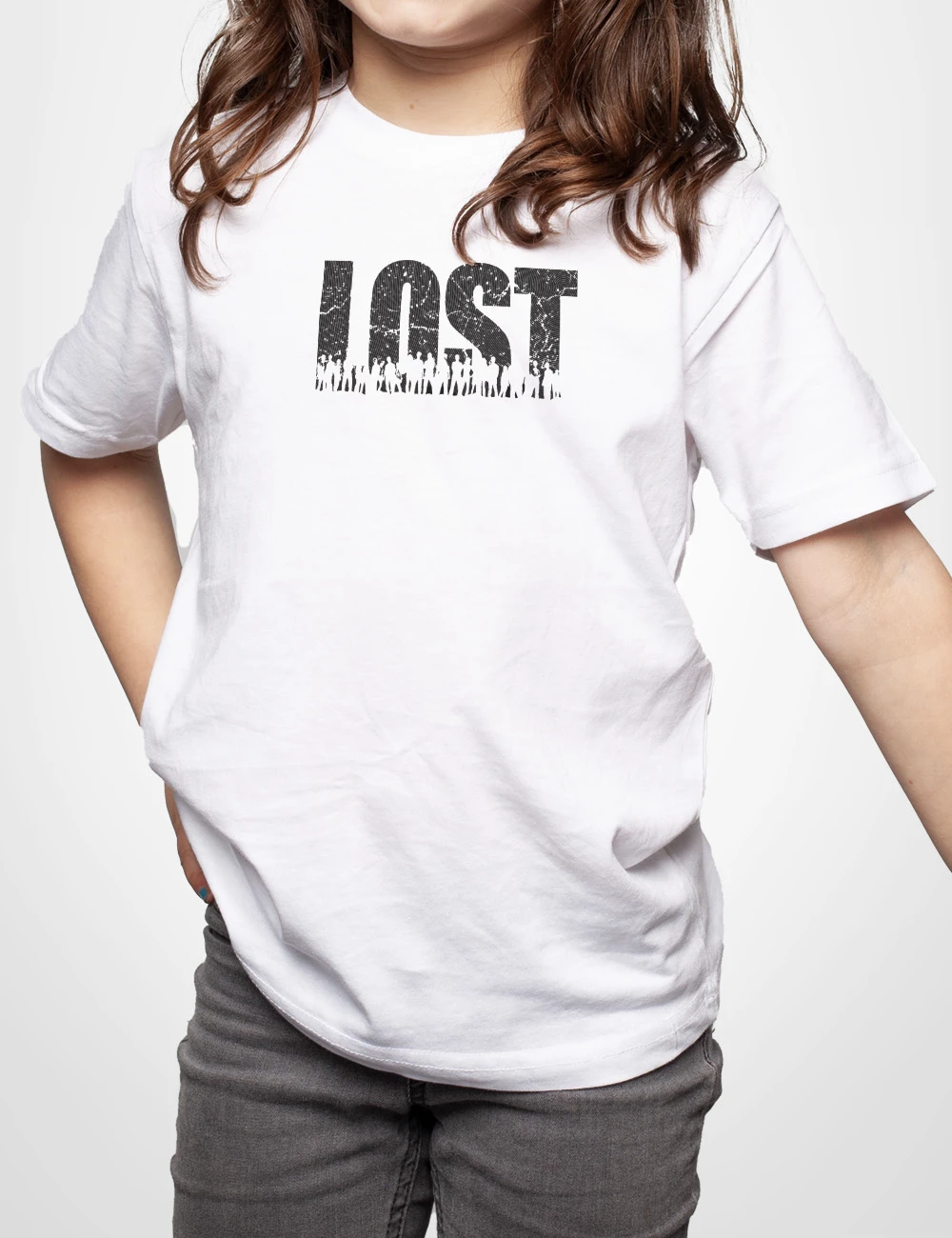 551 LOST CAMISETA NINO BLANCO B