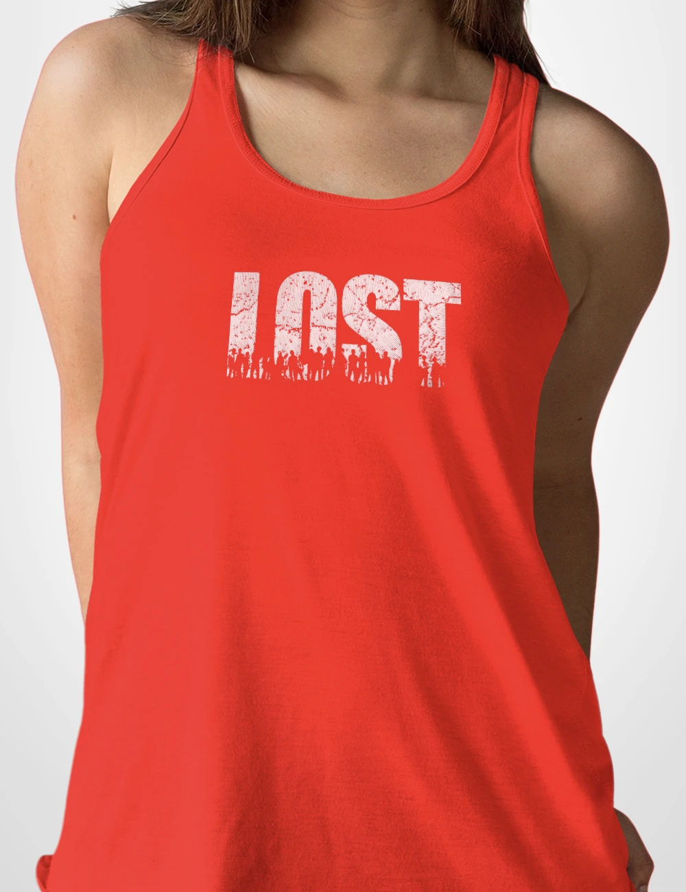 551 LOST CAMISETA TIRANTES ROJO A