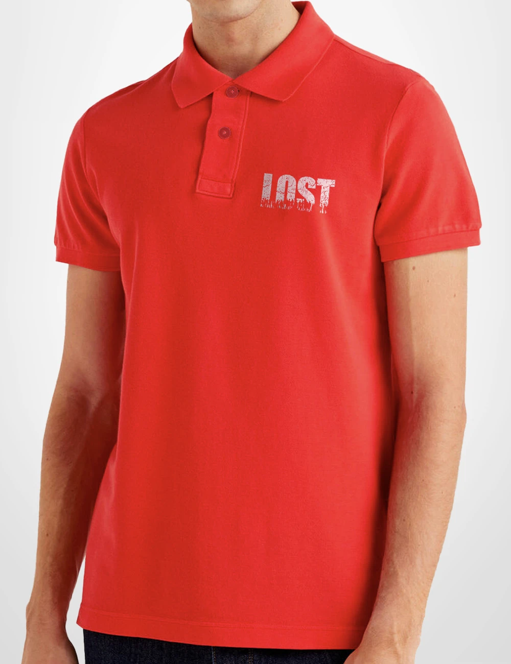 551 LOST POLO ROJO B