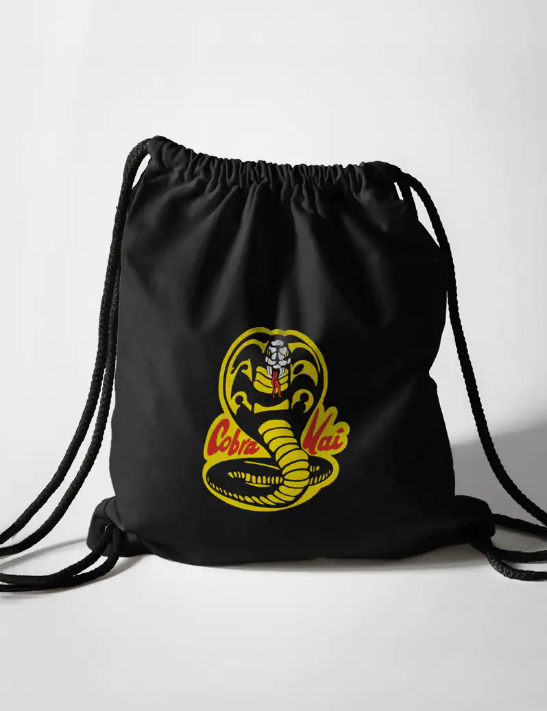 552 COBRA KAI SERPIENTE BOLSA MOCHILA NEGRO A