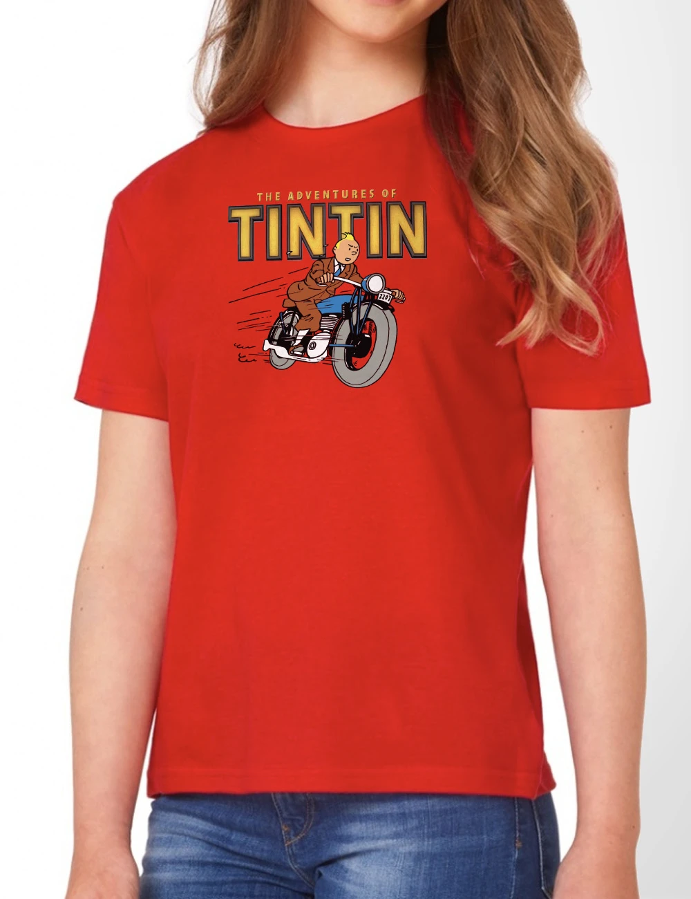 556 TINTIN CAMISETA NINO ROJO B