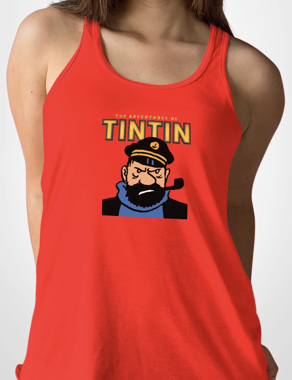 557 HADDOCK CAMISETA TIRANTES ROJO A