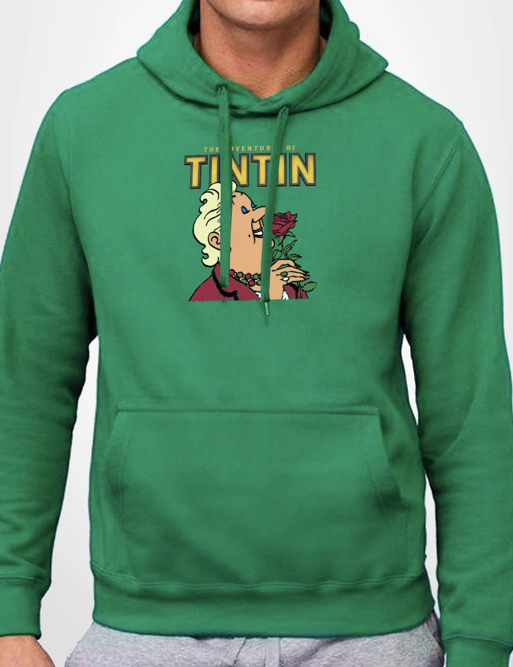 560 CASTAFIORE SUDADERA CAPUCHA VERDE A