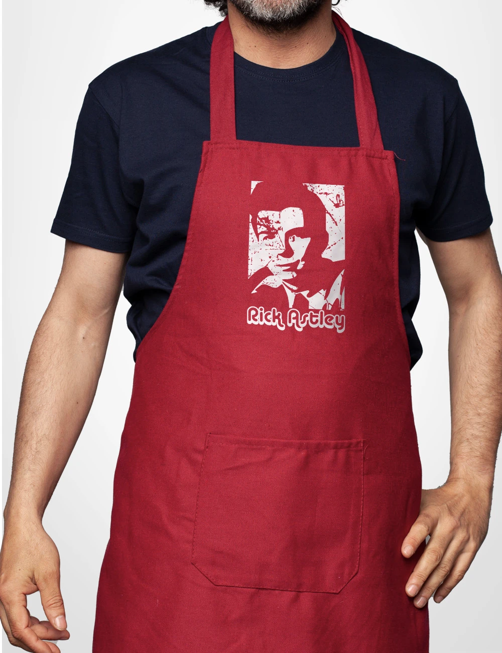 520 RICK ASTLEY DELANTAL ROJO A