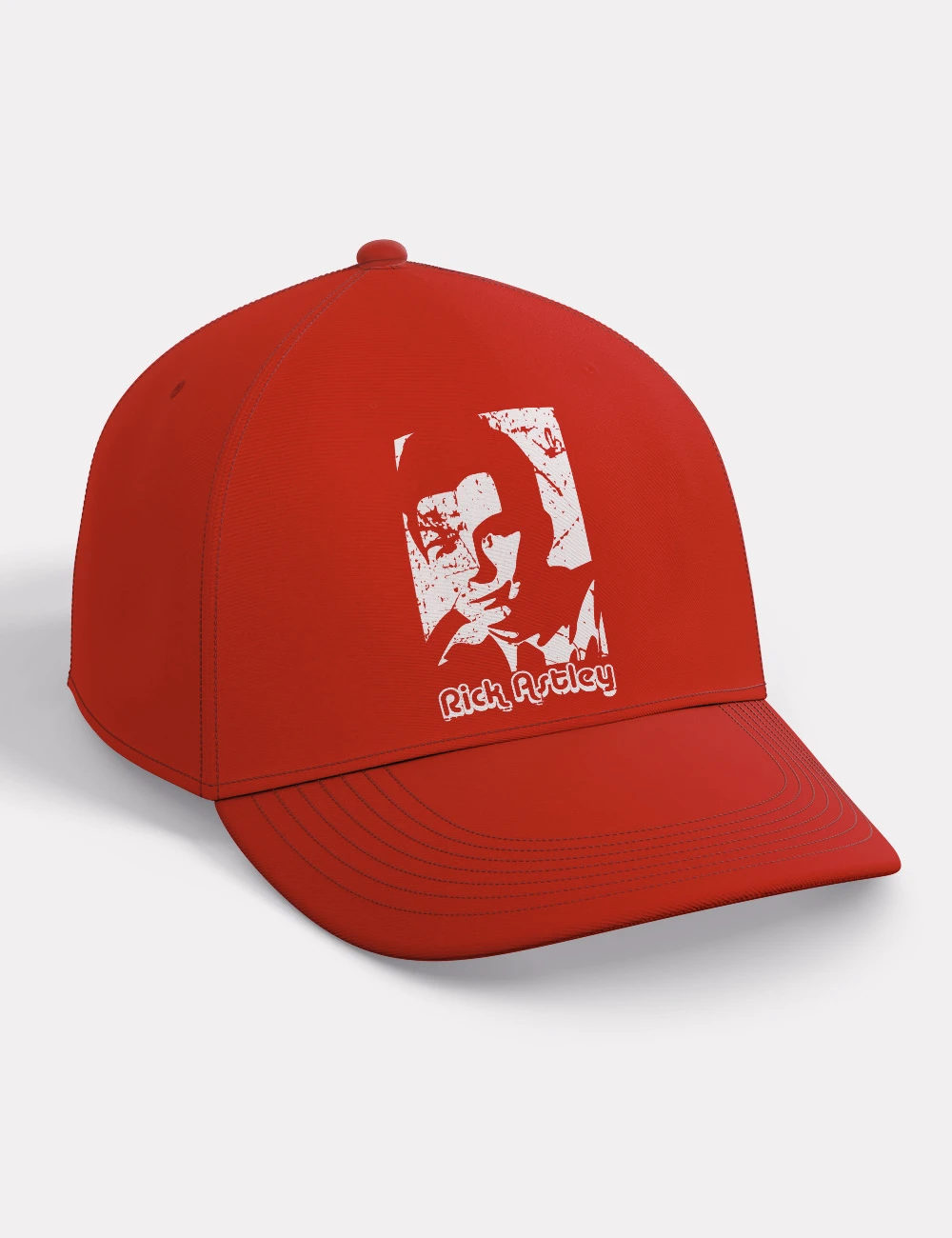 520 RICK ASTLEY GORRA ROJO