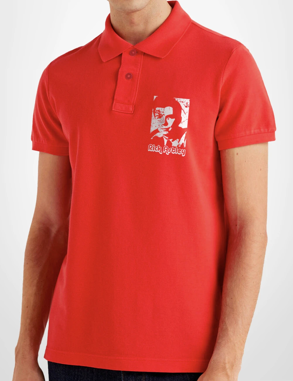 520 RICK ASTLEY POLO ROJO B