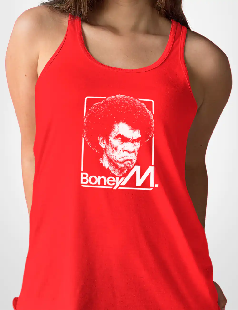 570 BONEY M CAMISETA TIRANTES ROJO A