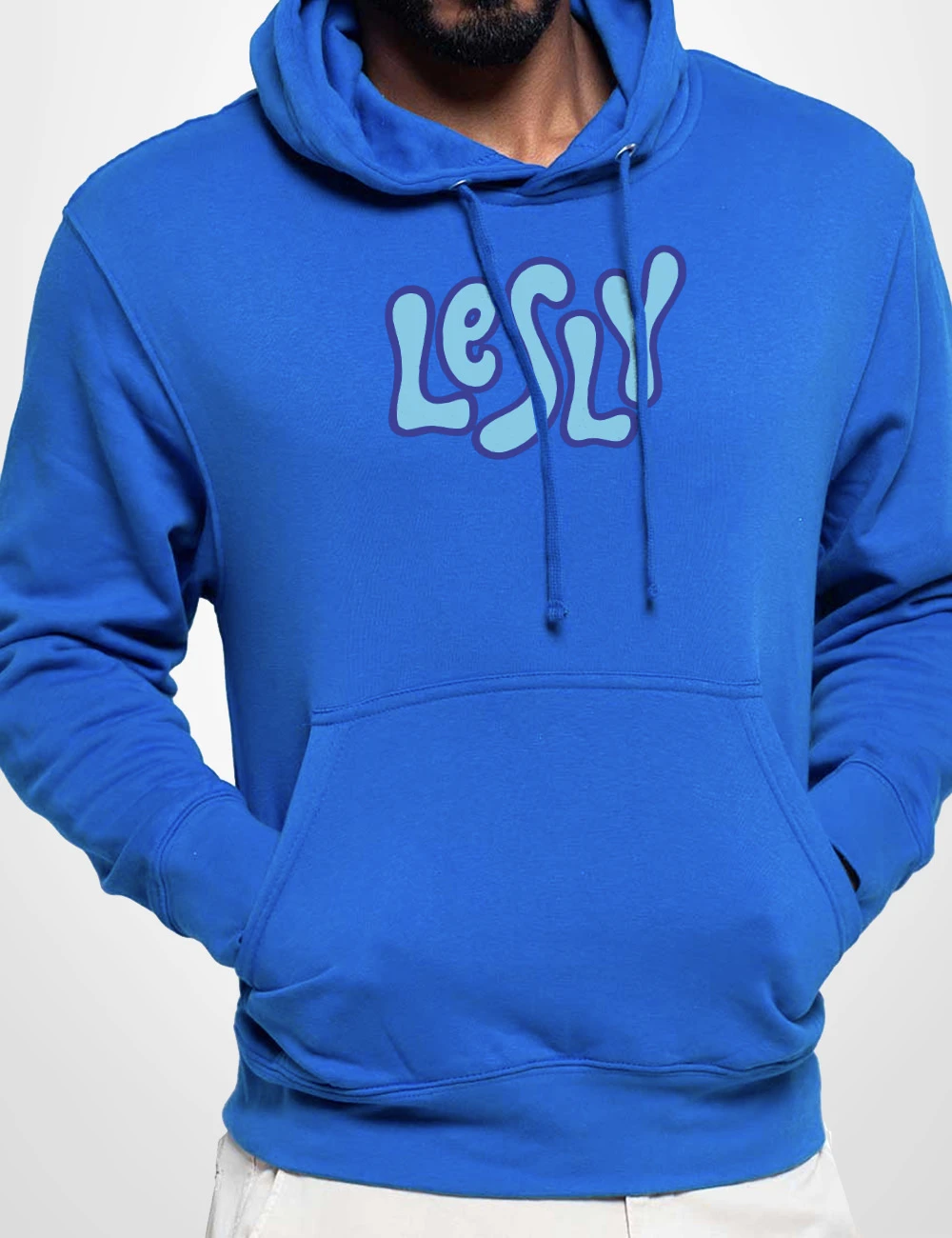 504 LESLY SUDADERA CAPUCHA AZULON A
