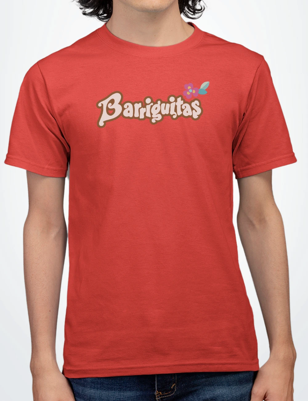 505 BARRIGUITAS CAMISETA UNISEX ROJO A