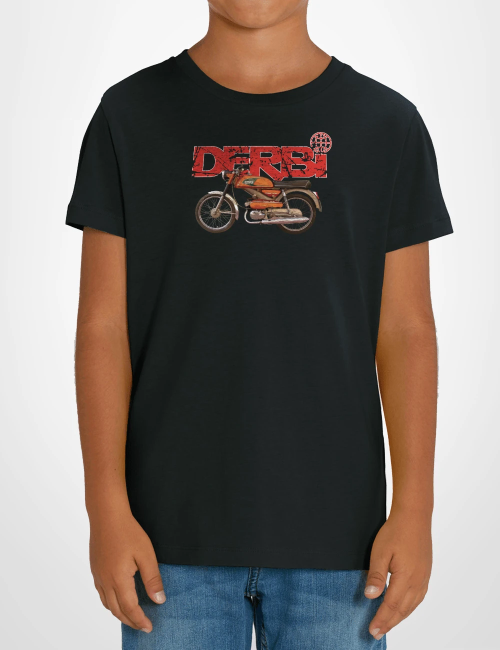 514 DERBI CAMISETA NINO NEGRO B