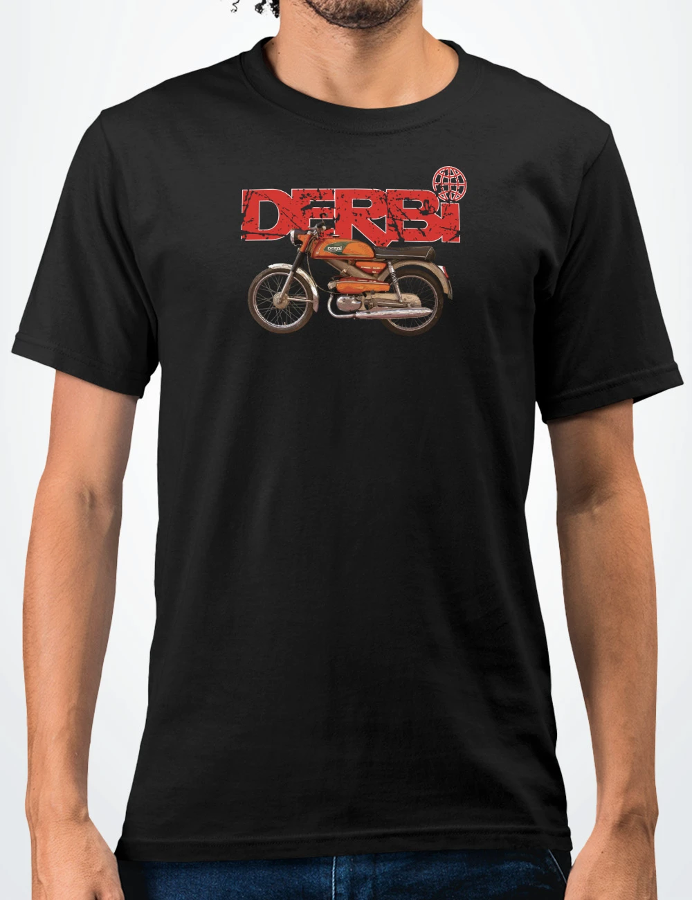 514 DERBI CAMISETA UNISEX NEGRO A