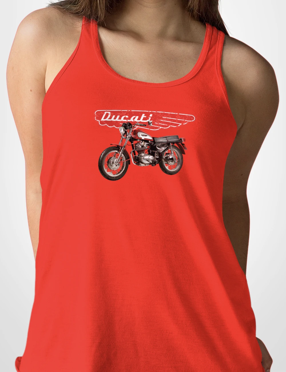 515 DUCATI CAMISETA TIRANTES ROJO A