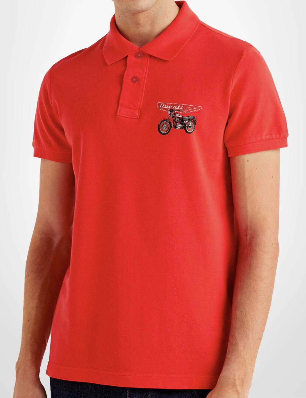 515 DUCATI POLO ROJO B