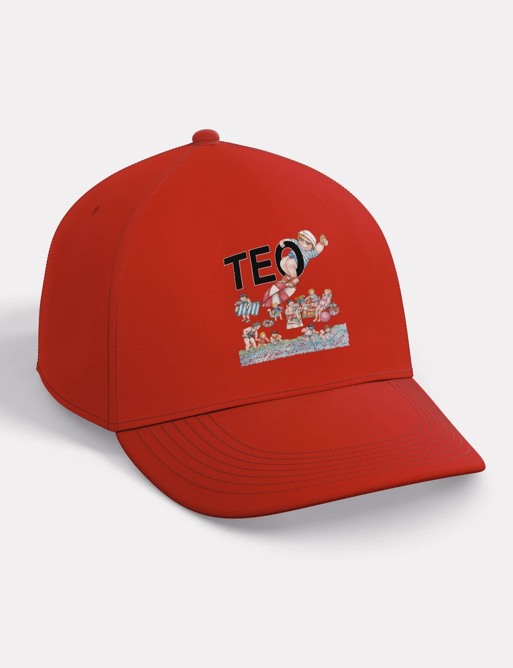 516 TEO GORRA ROJO