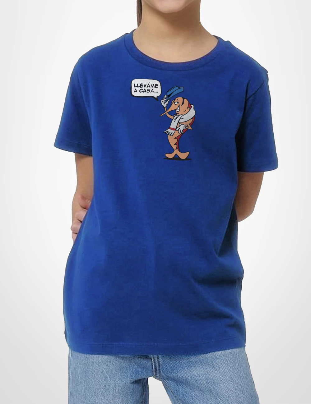 522 RODOLFO LANGOSTINO CAMISETA NINO AZULON B
