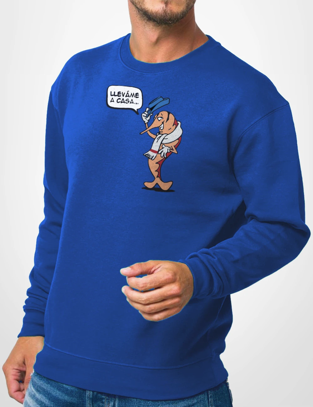 522 RODOLFO LANGOSTINO SUDADERA AZULON A