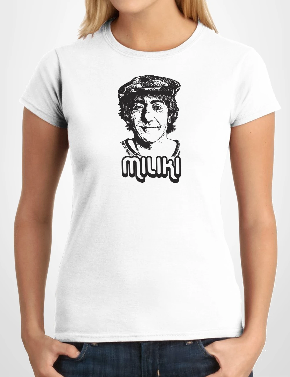 523 MILIKI CAMISETA CHICA BLANCO A