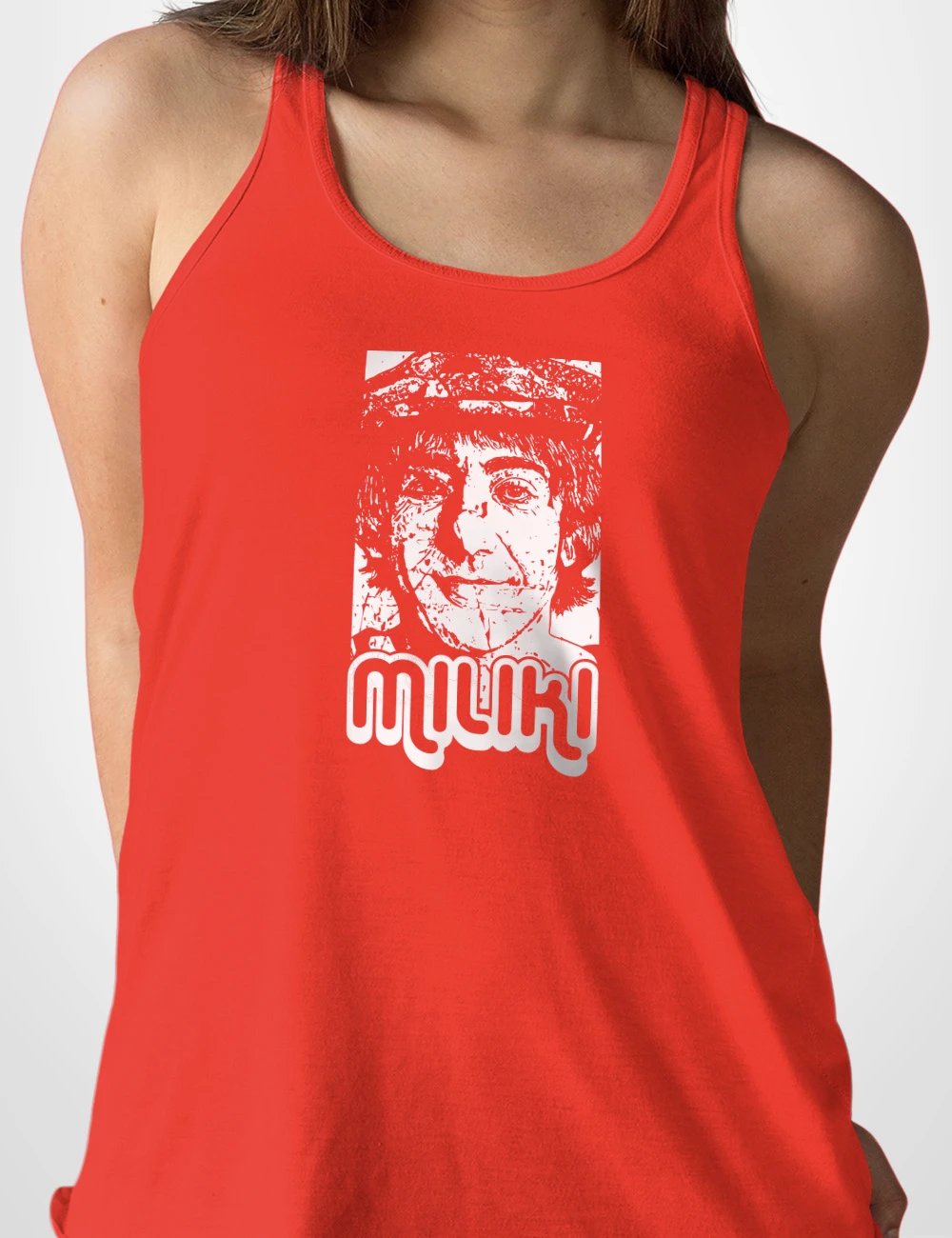 523 MILIKI CAMISETA TIRANTES ROJO A