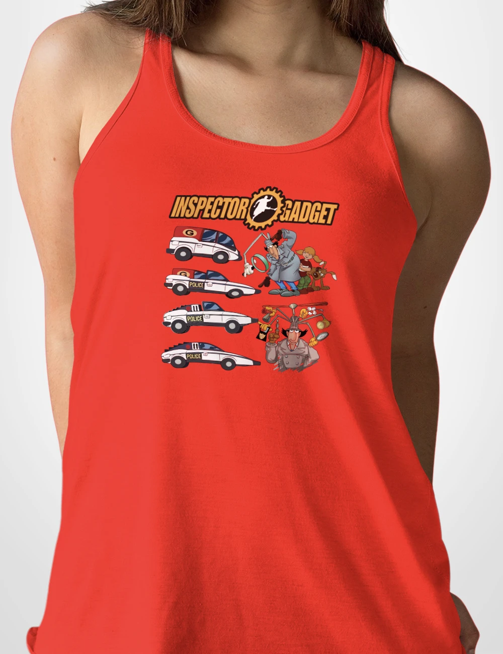 524 GADGET2 CAMISETA TIRANTES ROJO A