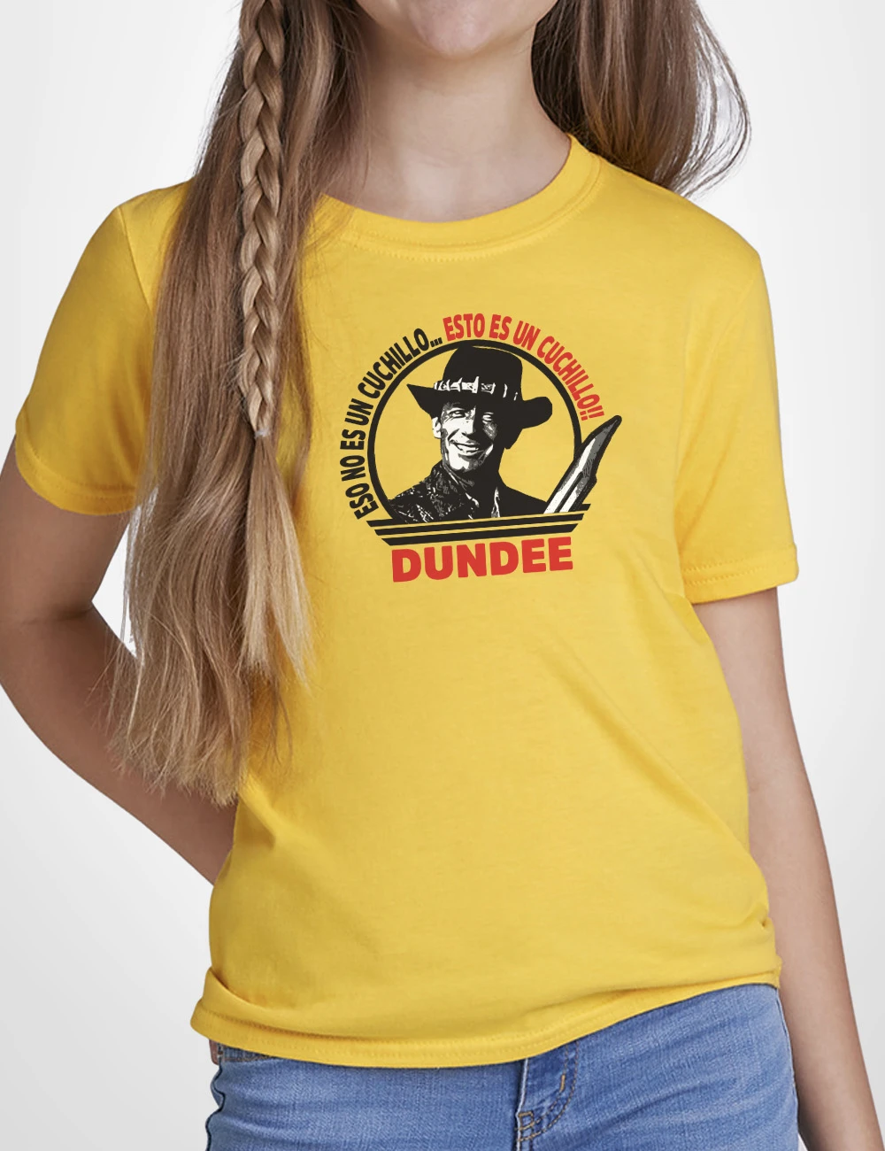 525 COCODRILO DUNDEE CAMISETA NINO AMARILLO B