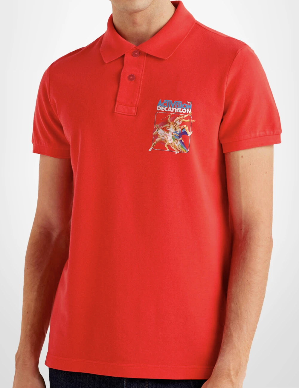 529 DECATHLON POLO ROJO B