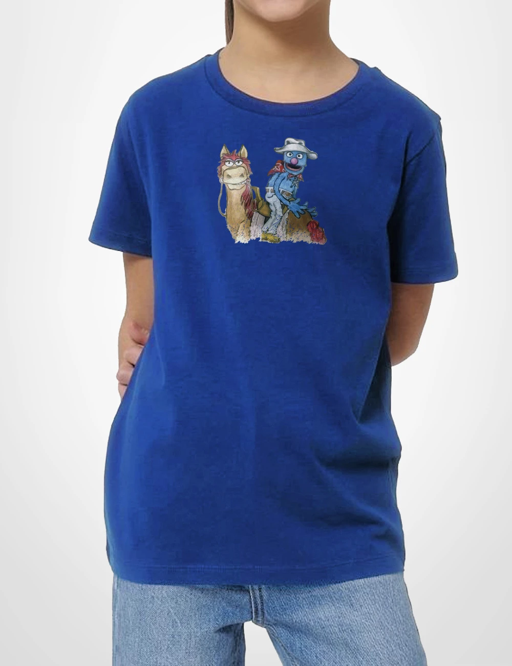 533 JACA PACA CAMISETA NINO AZULON B