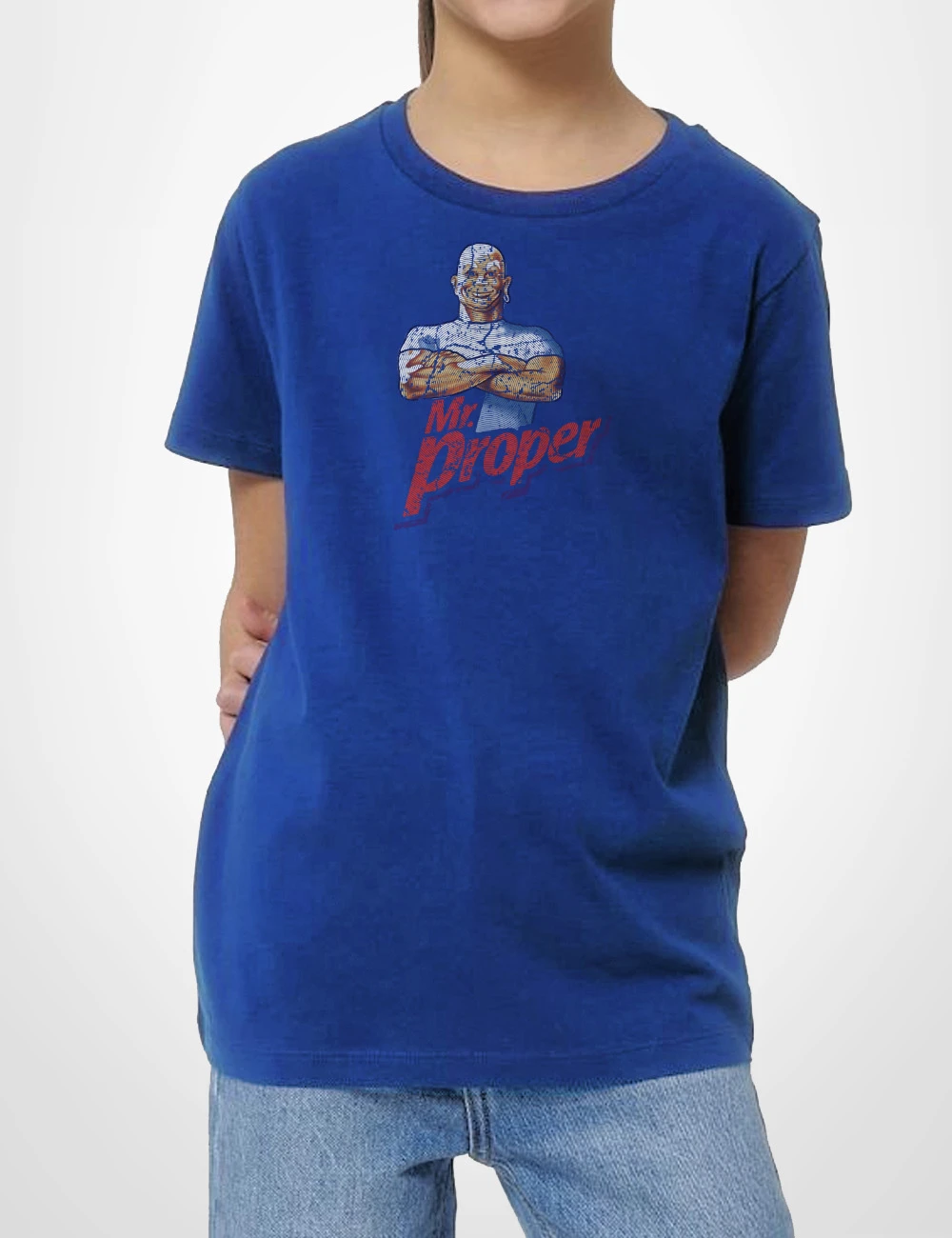 541 MR PROPER CAMISETA NINO AZULON B