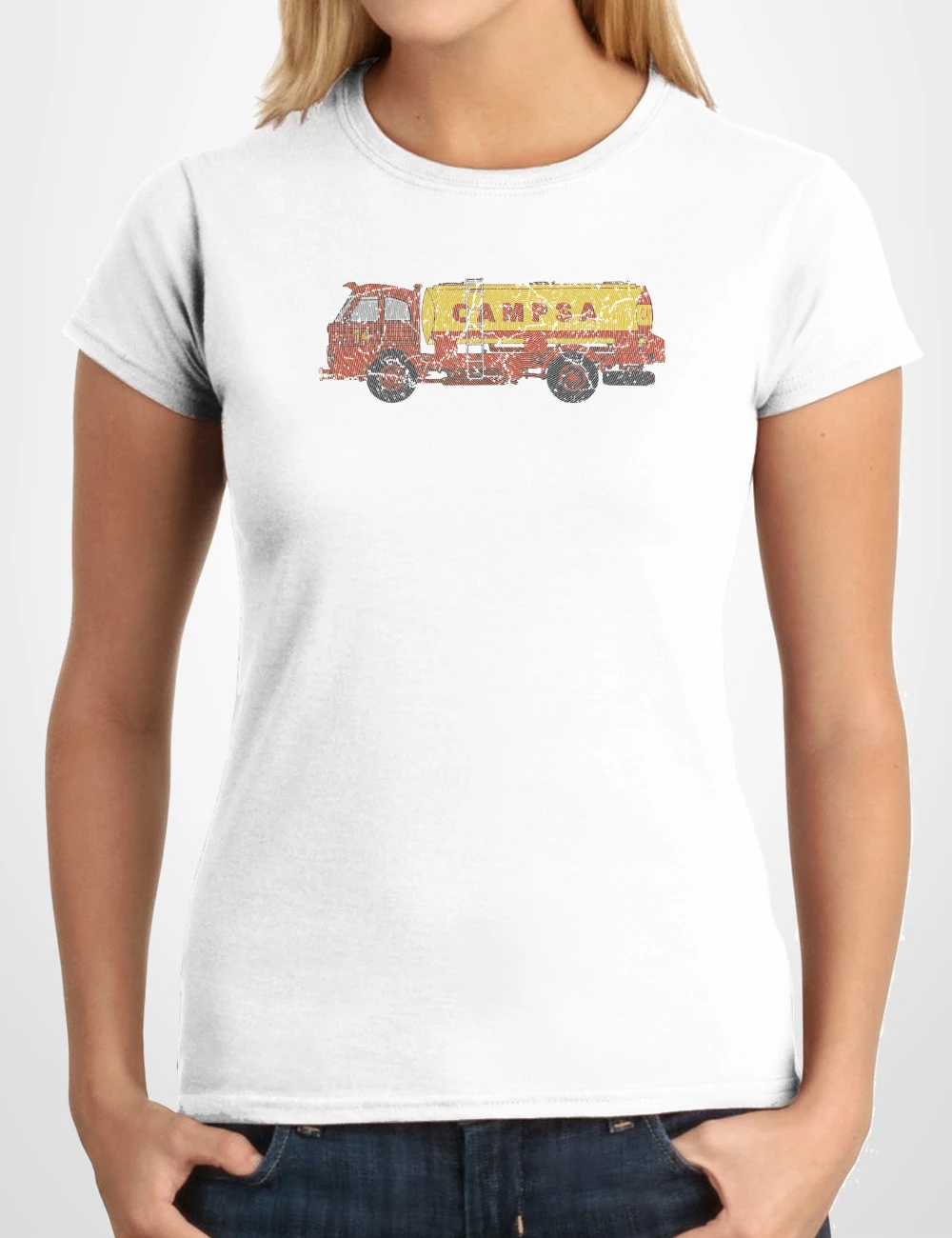 542 CAMPSA CAMISETA CHICA BLANCO A