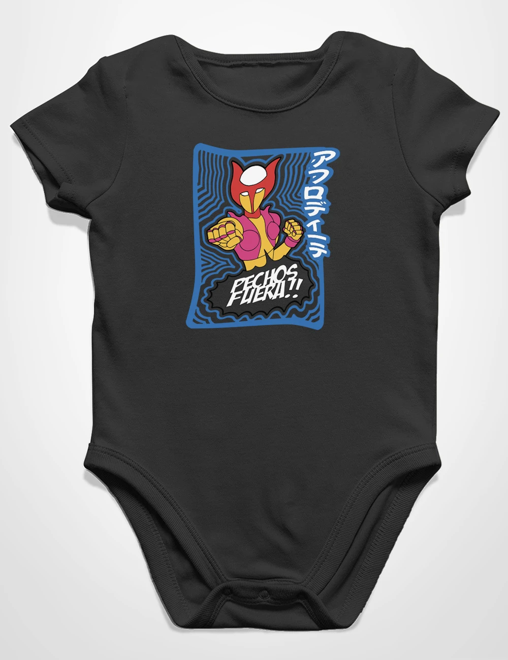 544 AFRODITA 2 BODY BEBE NEGRO A