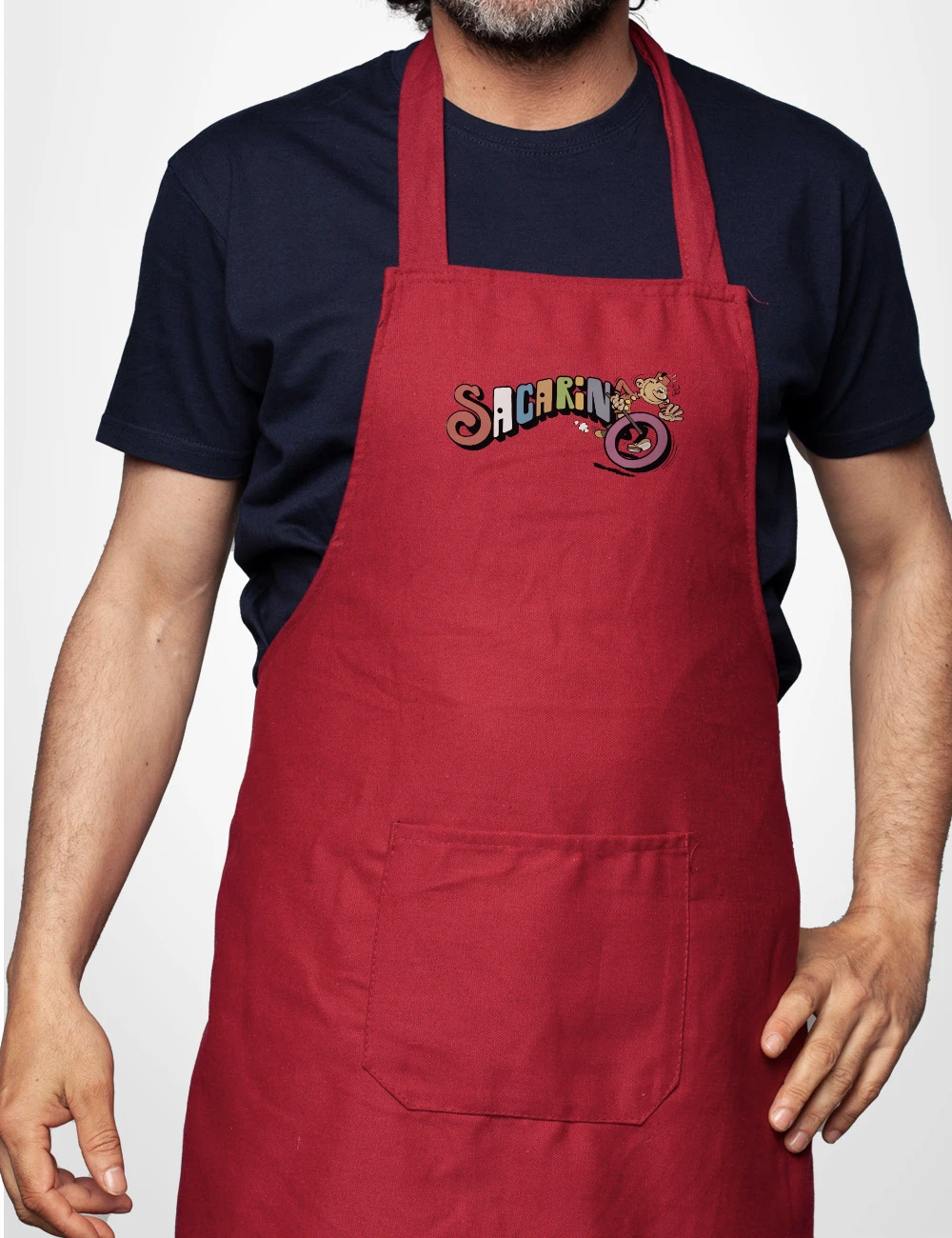 545 SACARINO 2 DELANTAL ROJO A