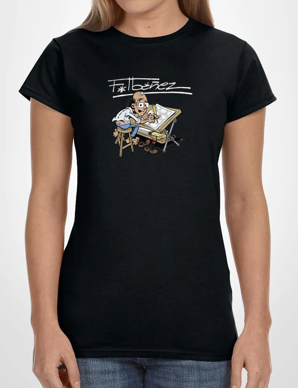 546 IBANEZ CAMISETA CHICA NEGRO A