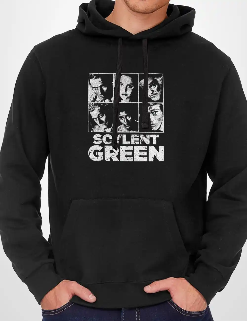 561 SOYLENT SUDADERA CAPUCHA NEGRO A