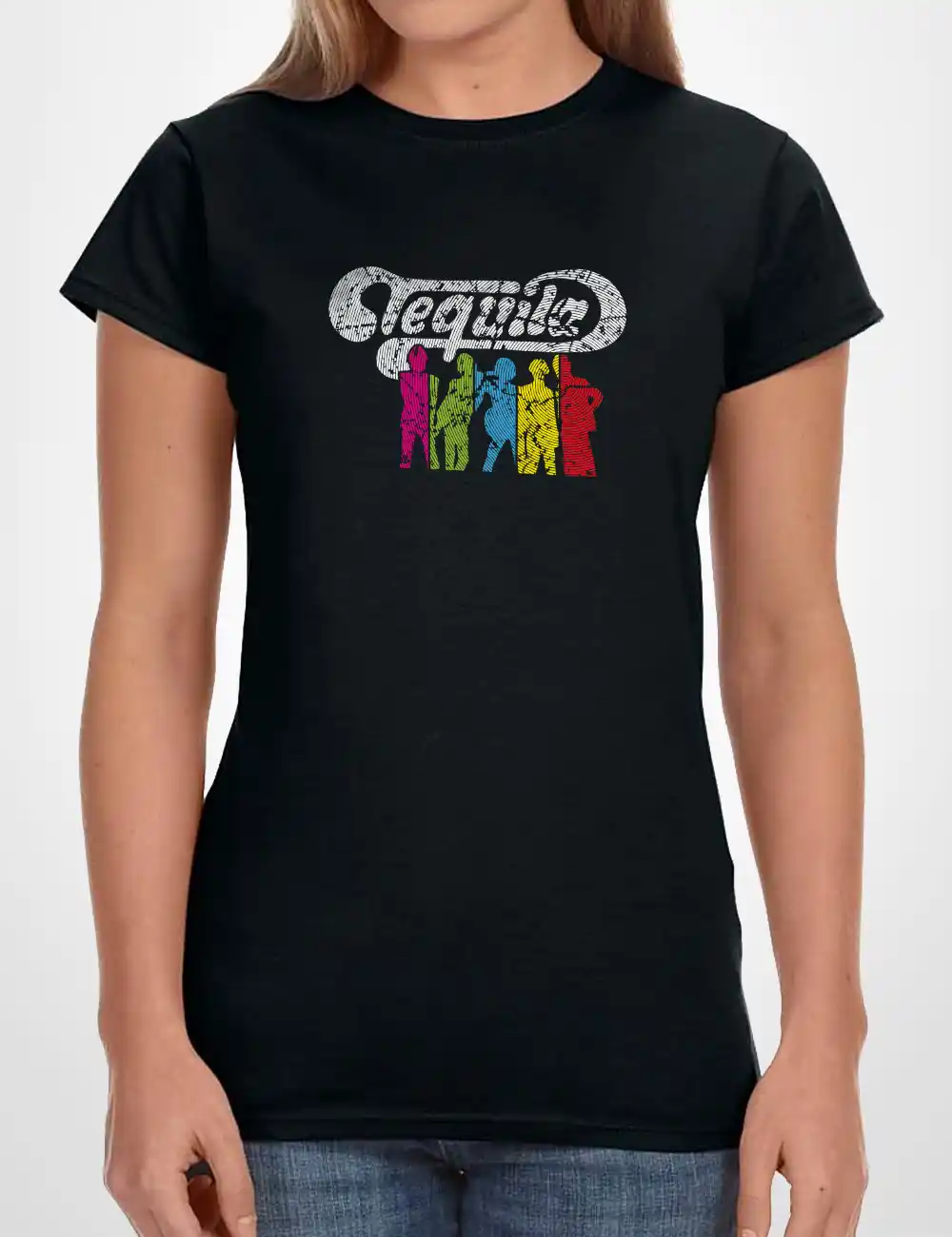574 TEQUILA CAMISETA CHICA NEGRO A