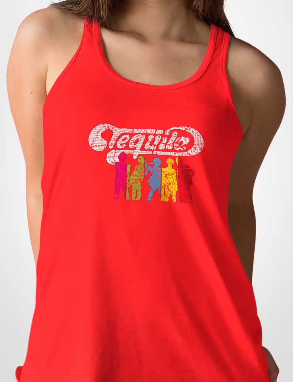 574 TEQUILA CAMISETA TIRANTES ROJO A