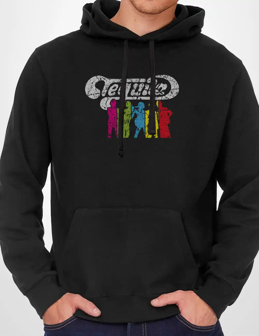 574 TEQUILA SUDADERA CAPUCHA NEGRO A