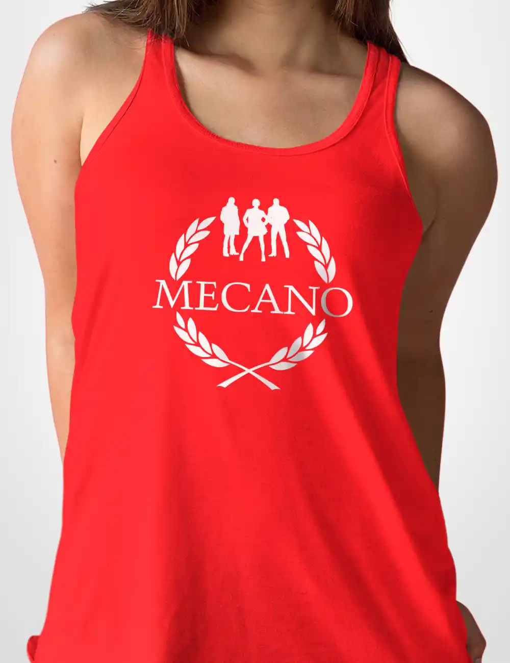 576 MECANO CAMISETA TIRANTES ROJO A