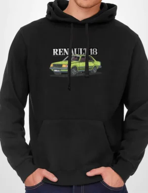 565 R18 SUDADERA CAPUCHA NEGRO A