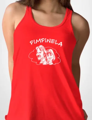 573 PIMPINELA CAMISETA TIRANTES ROJO A