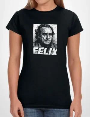581 FELIX CAMISETA CHICA NEGRO A