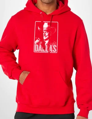 582 JR SUDADERA CAPUCHA ROJO A