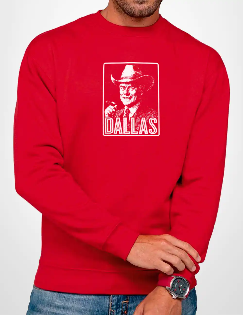 582 JR SUDADERA ROJO A