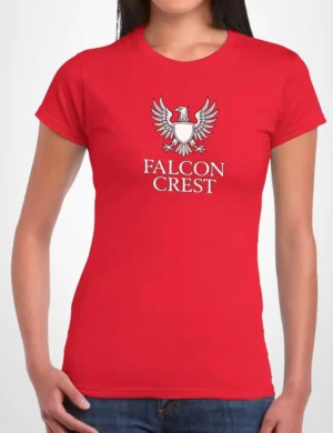 584 FALCON CREST CAMISETA CHICA ROJO A