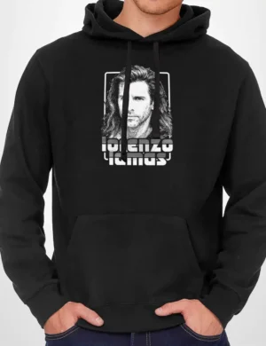 585 LORENZO SUDADERA CAPUCHA NEGRO A