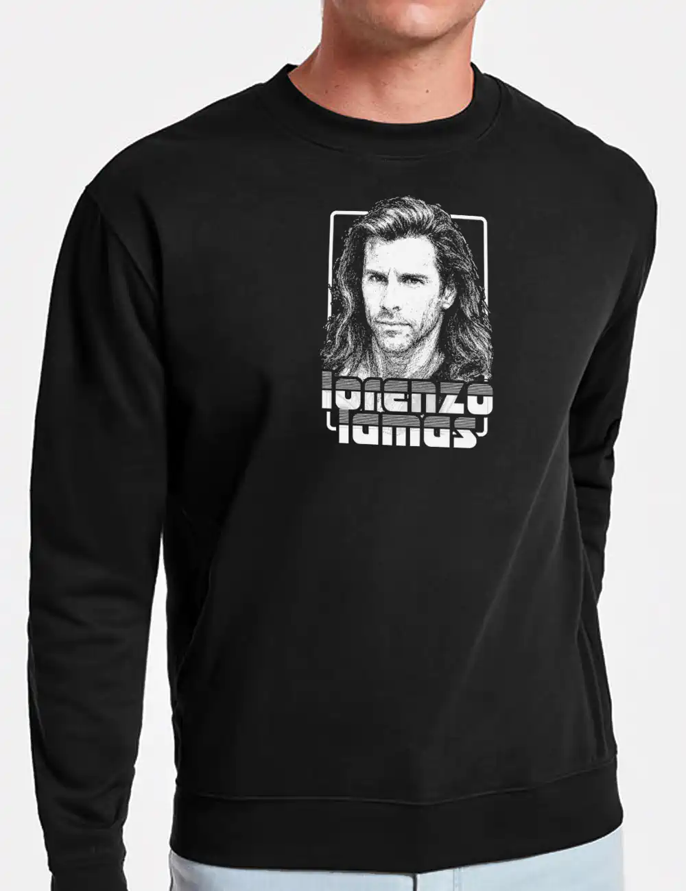 585 LORENZO SUDADERA NEGRO A