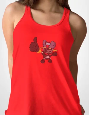 568 MAZINGER OK CAMISETA TIRANTES ROJO A