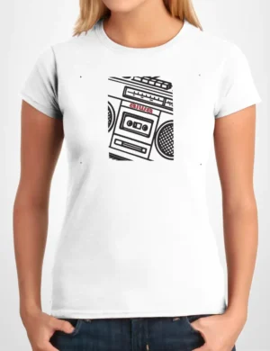 580 AIWA CAMISETA CHICA BLANCO A