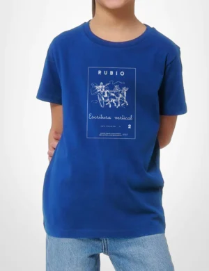 247 RUBIO CAMISETA NINO AZULON B